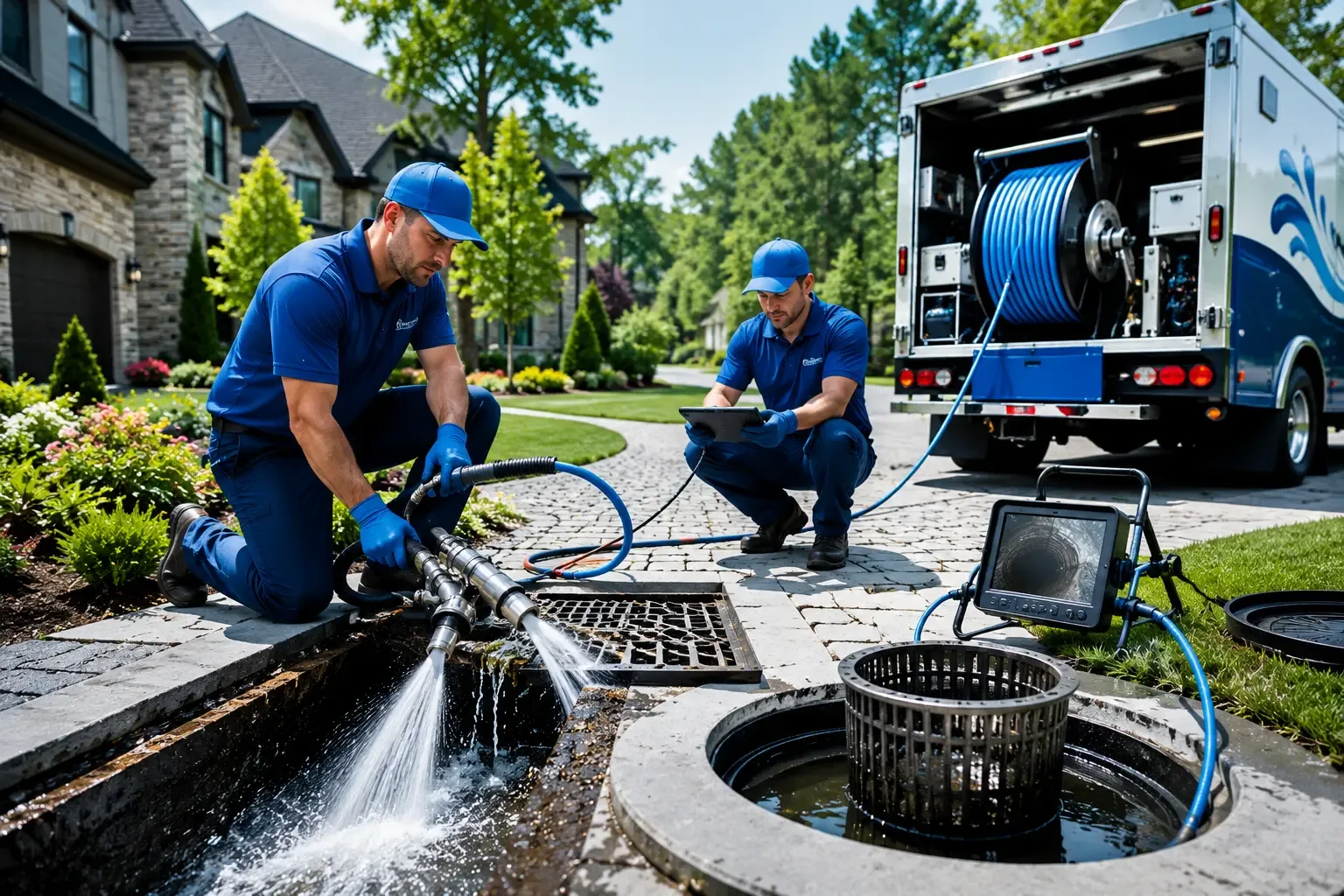Local outdoor drain cleaning professionals in Chesterfield, IL
