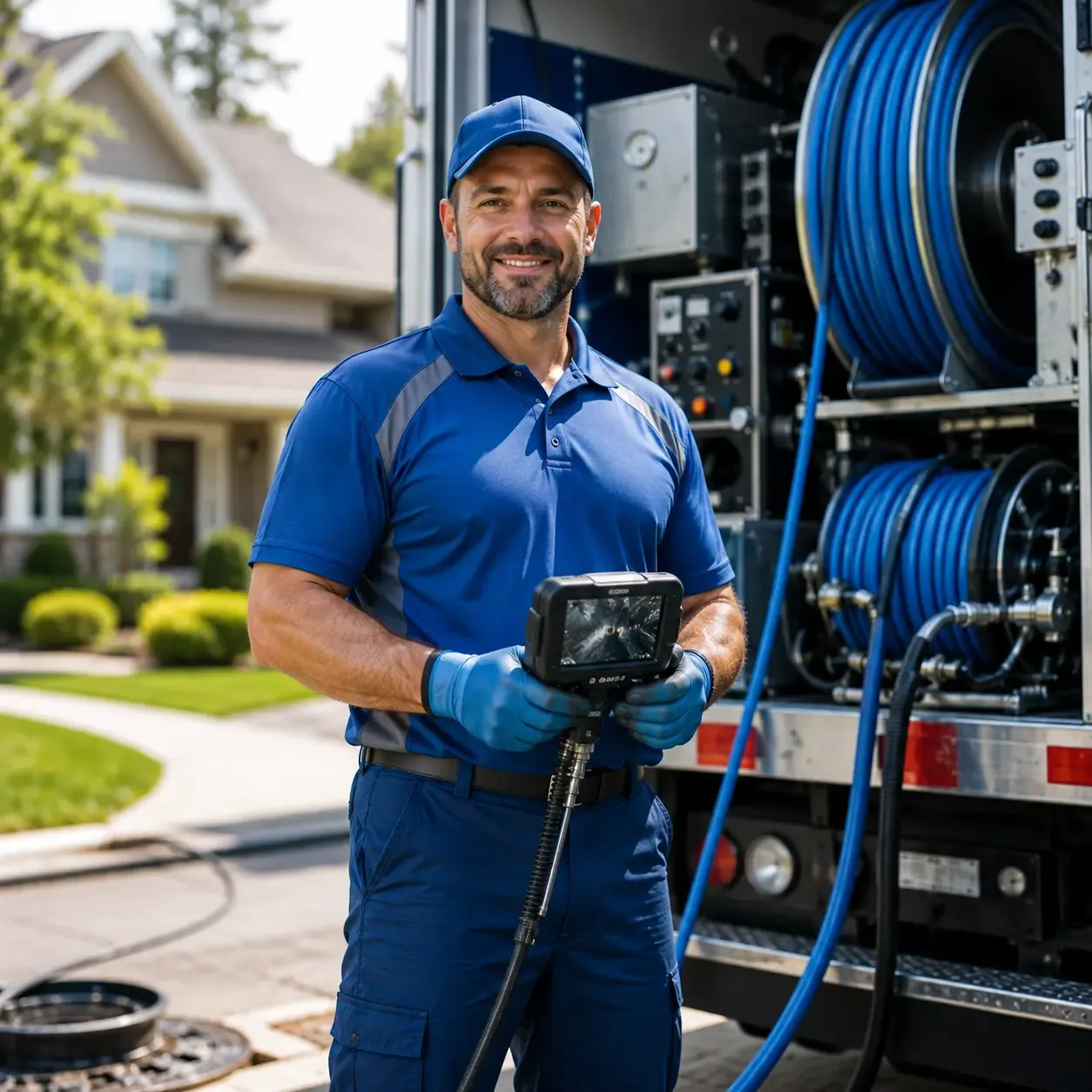 Local outdoor drain cleaning specialists in Chesterfield, IL